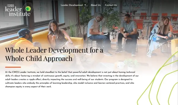 Leader Institute screenshot